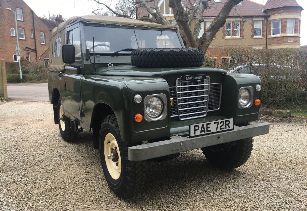1977 Land Rover Series 3 – Delivered to Phil in Hertfordshire