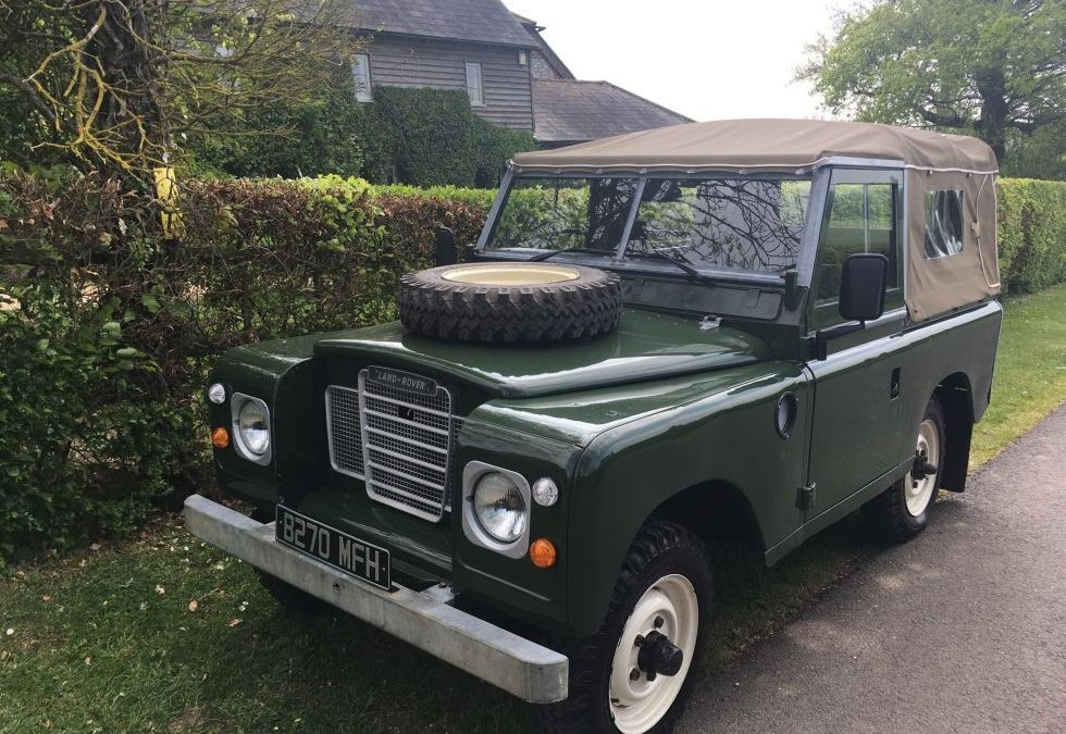 1985 Land Rover Series 3 – Delivered to Philip in Hampshire