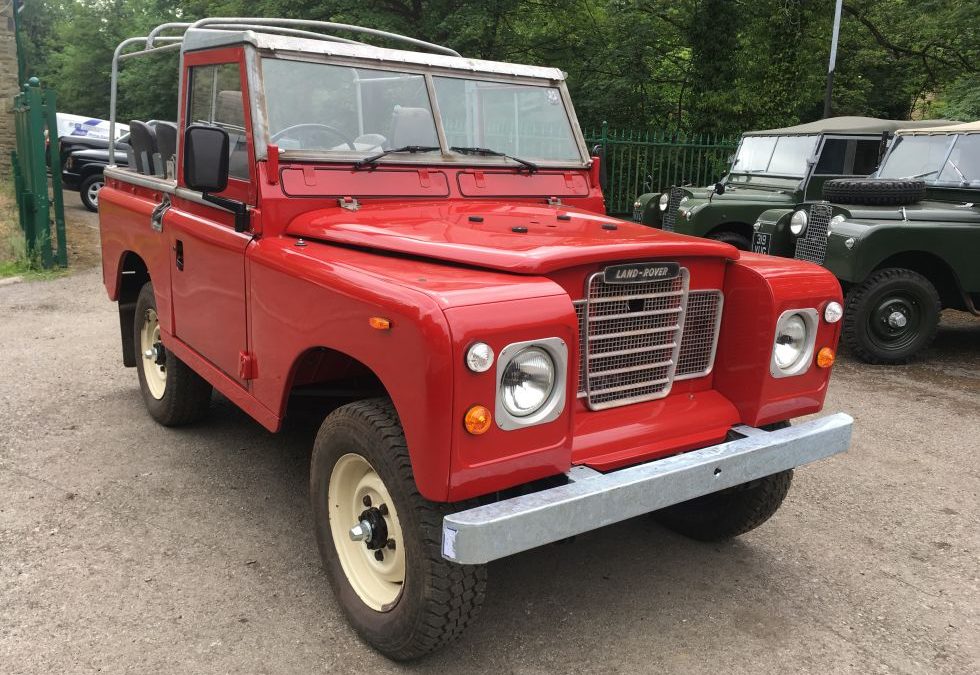 Nearing Completion – 1983 Land Rover Series 3 County Soft Top