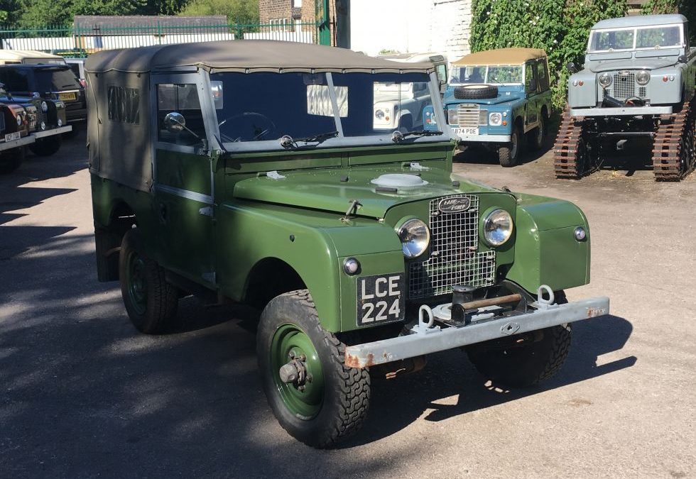 New Arrival – Delightful 1955 Land Rover Series 1
