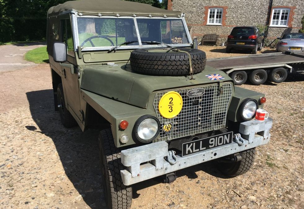 1975 Lightweight Land Rover – Delivered to Matt in East Sussex