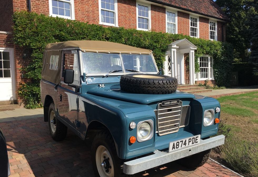 Series 3 Land Rover – Delivered to Anthony in Hertfordshire