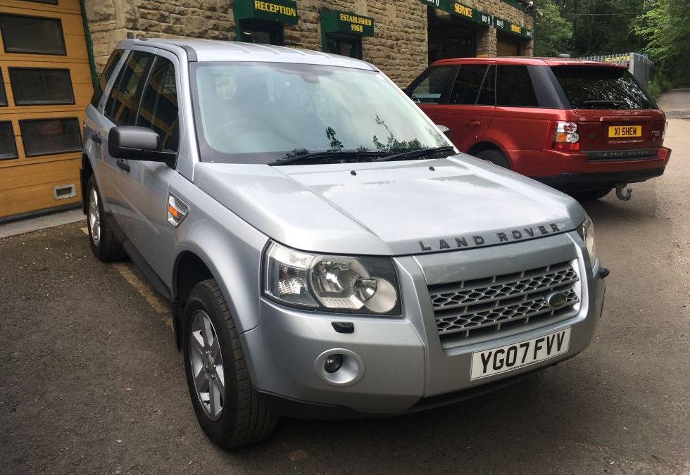 2007 Freelander purchased by Keith