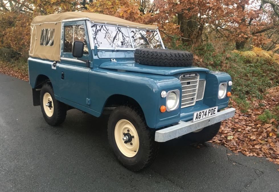 Another Series 3 Land Rover ready for delivery