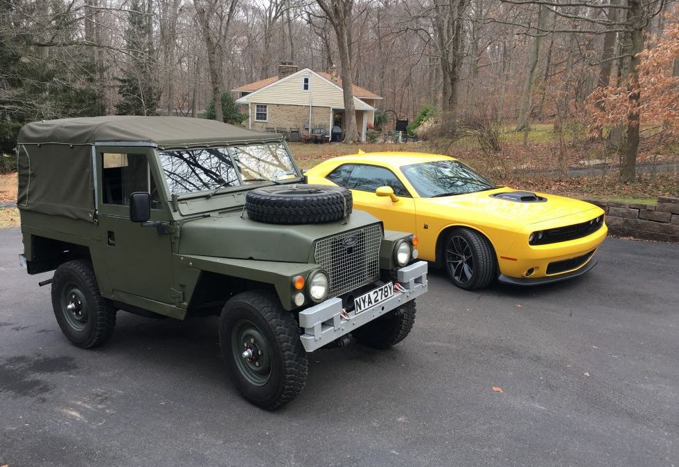 Land Rover Lightweight – Arrives with Julian in Philadelphia