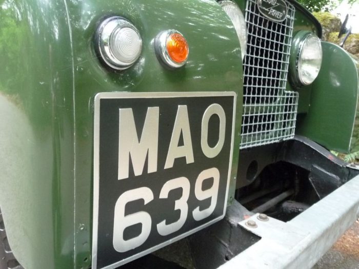1953 land rover 80 series 1