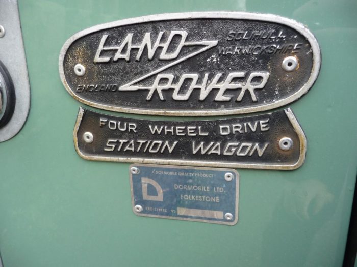 1963 Land Rover Dormobile