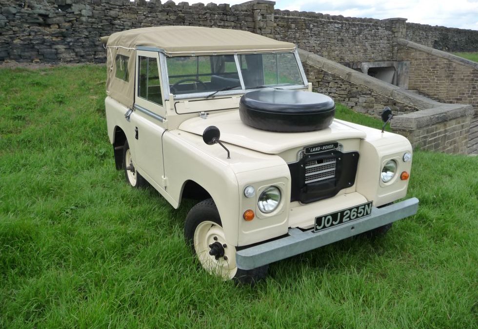 1975 Land Rover Series 3 – Purchased by Clive in Belgium
