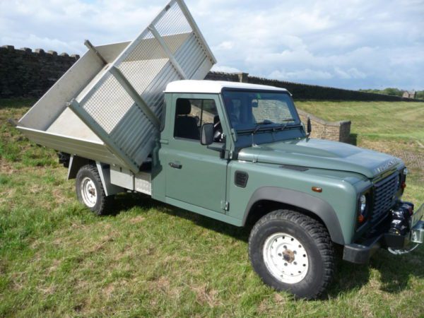 land rover 130 tipper