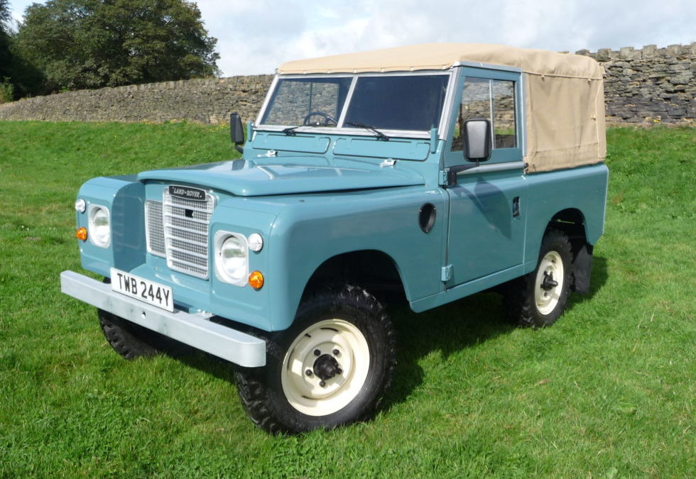 TWB 244Y – Our 1982 Series 3 Land Rover – Purchased by Paul from North Yorkshire