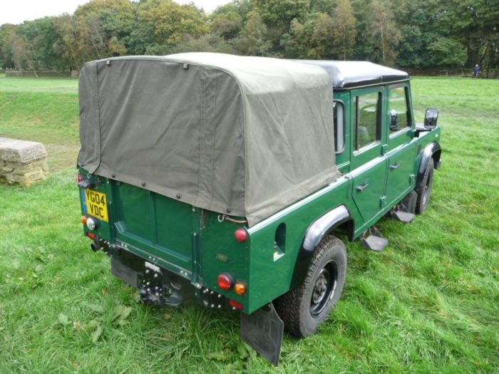 2004 Land Rover Defender 110 double cab