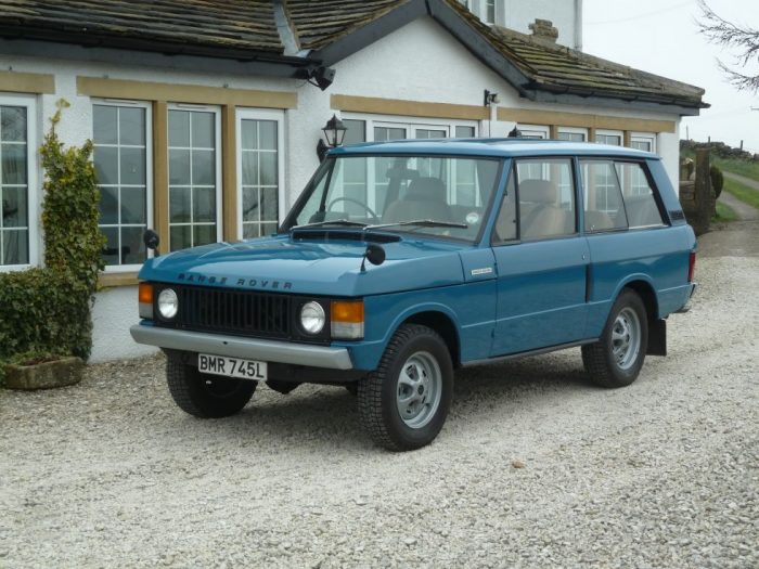 Range Rover Classic Colour Chart