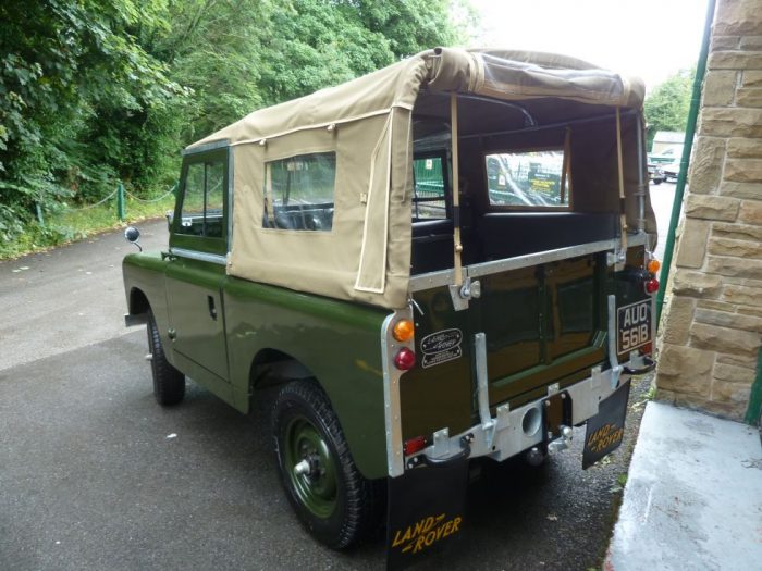 fully rebuilt 1964 Land Rover Series 2A Soft Top