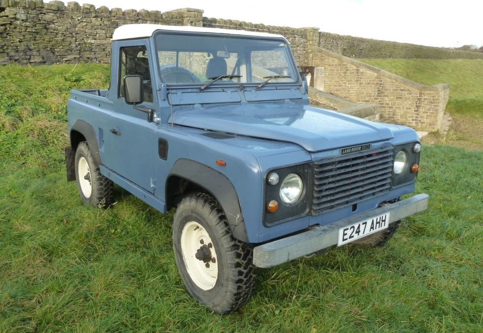 1988 Land Rover 90 Truck Cab – Purchased by Jill from York