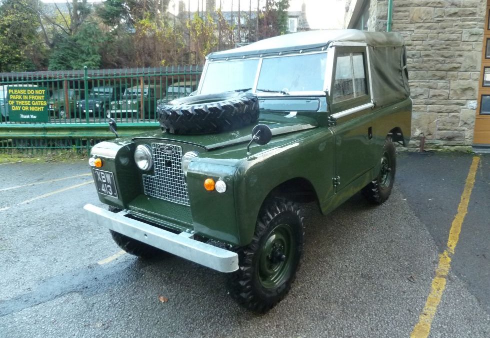 1963 Land Rover Series 2A – Purchased by James in the Yorkshire Dales