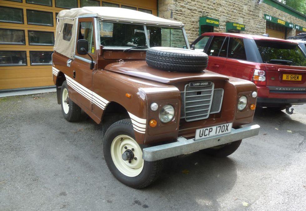 New Arrival – 1982 Land Rover Series 3 County Soft Top