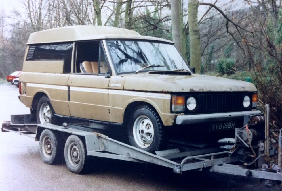 YVB 168H - Range Rover Chassis No 25 - Spencer Abbott Station Wagon ...