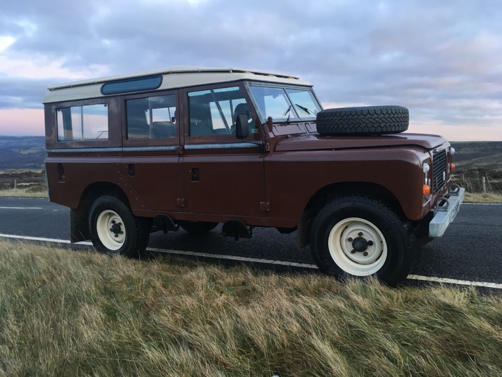 Test Driving our restored 1983 Land Rover Series 3 109