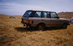 1986 Range Rover 4 door - shown here at Port Stanley - Falkland Islands