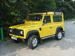 Yellow Peril - Land Rover Defender 90