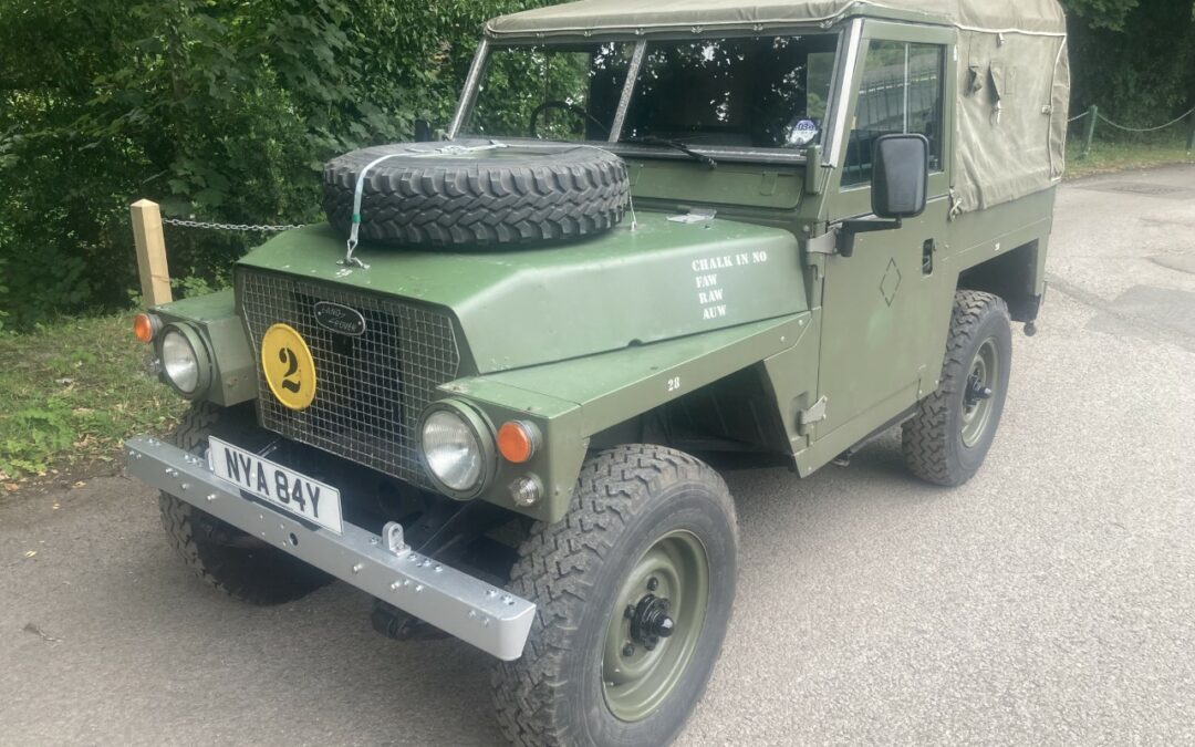 Low mileage 1982 Land Rover Lightweight – Purchased by Michael from Staffordshire