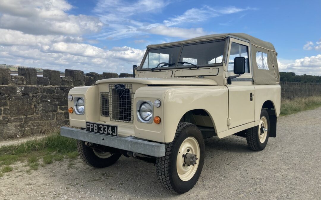 New listing – 1971 Land Rover Series IIA – Galvanised chassis and bulkhead
