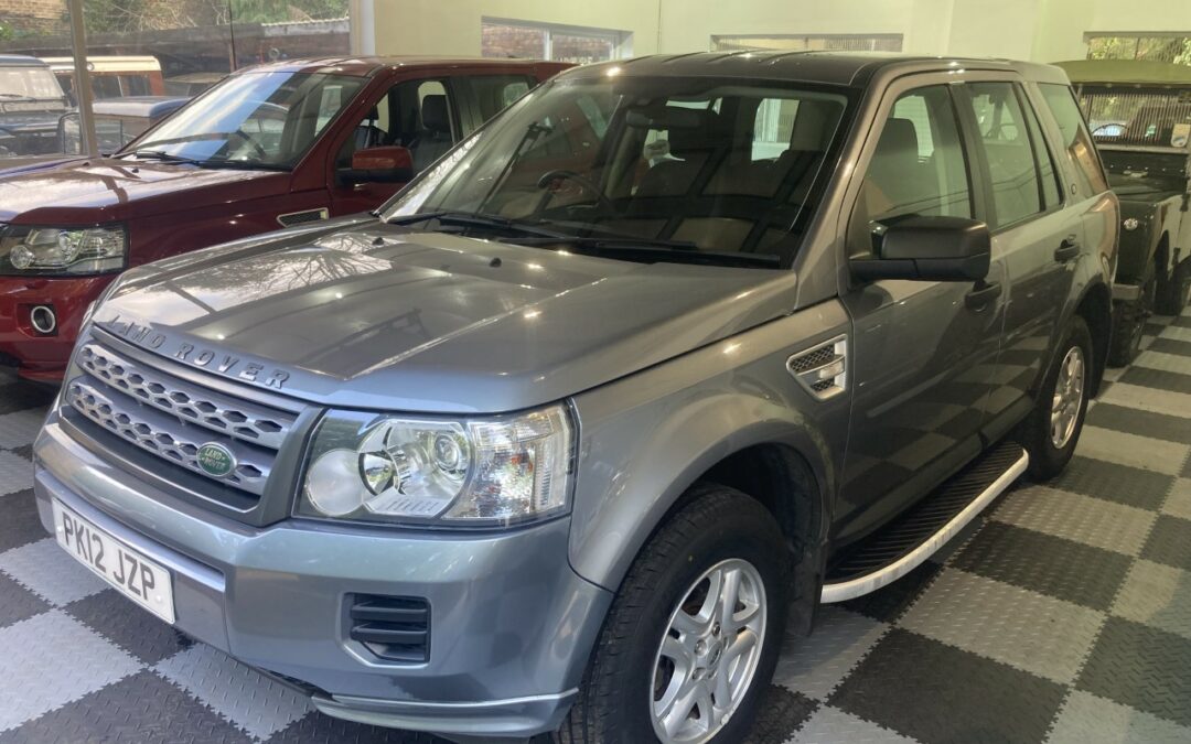 Low mileage 2012 Freelander – Ready for collection