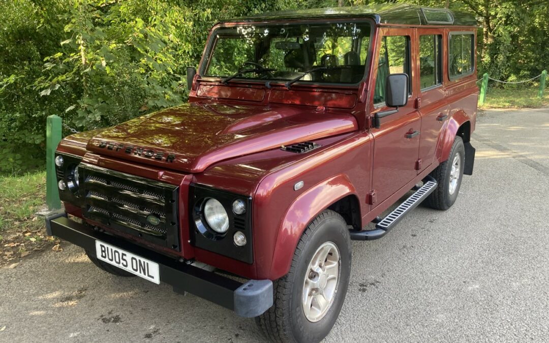 2005 Defender 110 County Station Wagon – Purchased by Steven from Yorkshire