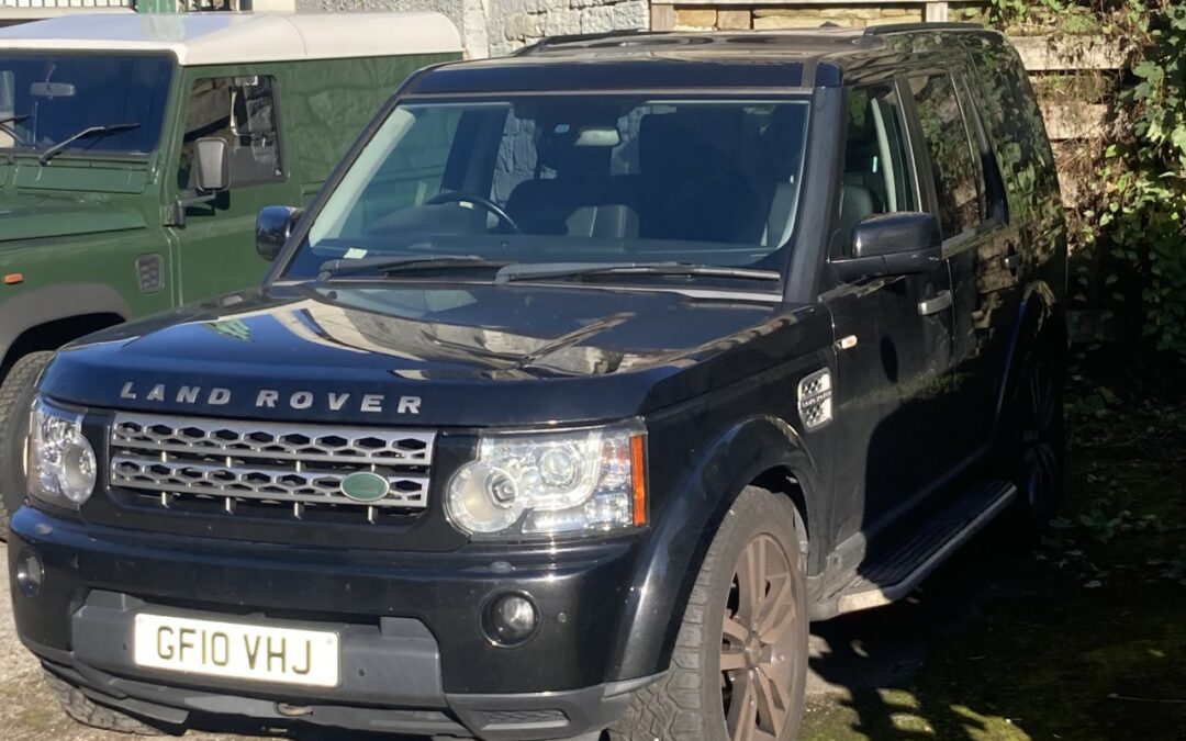 Discovery 4 – Purchased by Nigel in Rotherham
