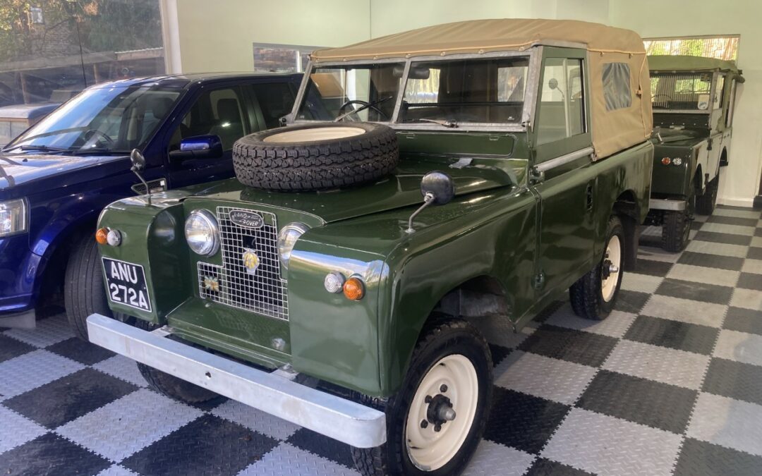 Ready for Delivery – 1962 Land Rover Series 2A