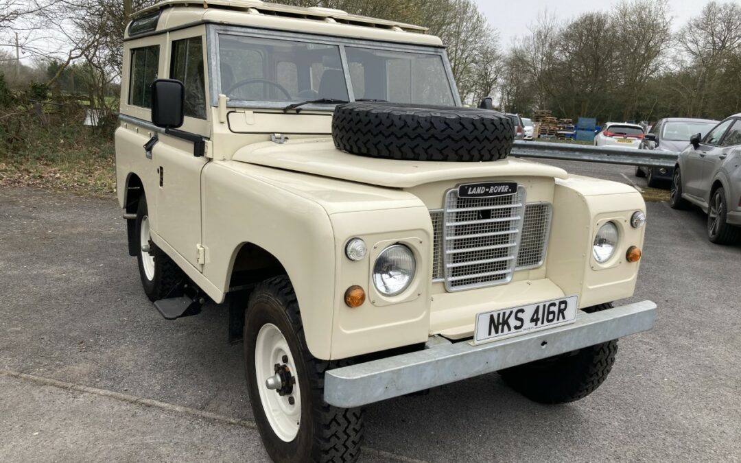 NKS 416R – 1977 Land Rover Series 3 – Purchased by Mark in Northern Ireland