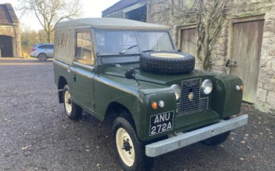 1962 Land Rover Series IIA – Delivered to James in Somerset