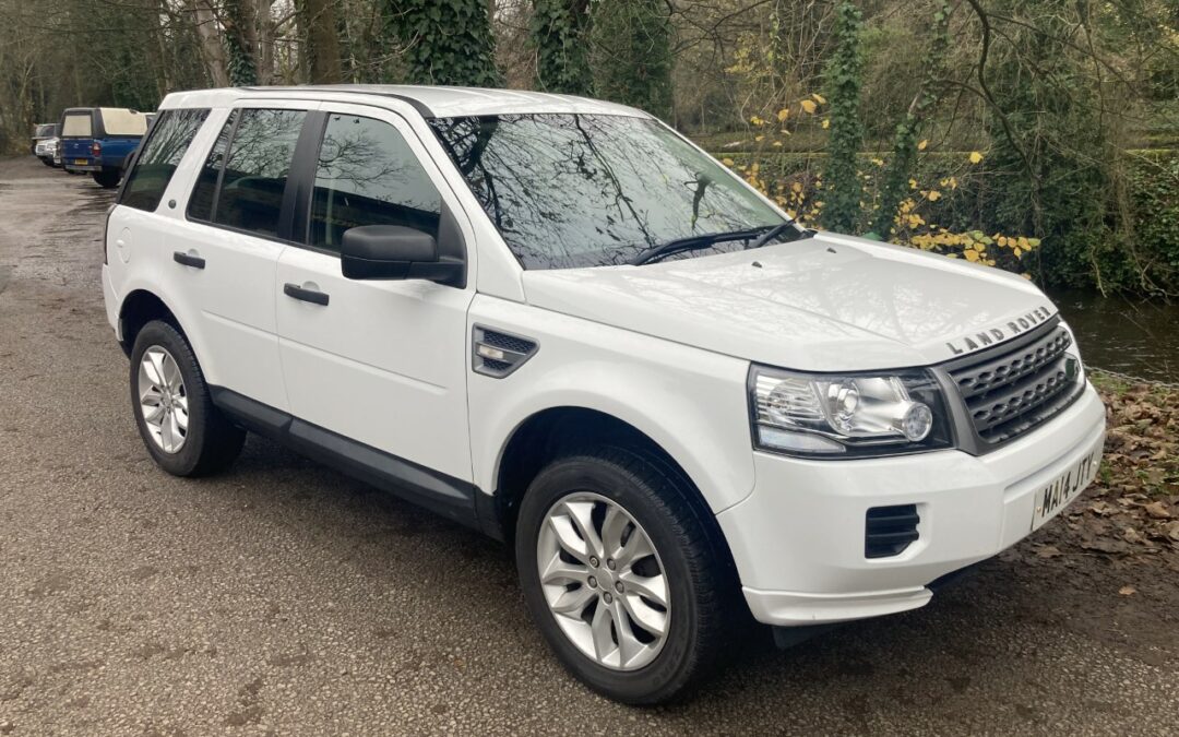 Our new arrival – 2014 Low mileage Freelander – Purchased by Dean