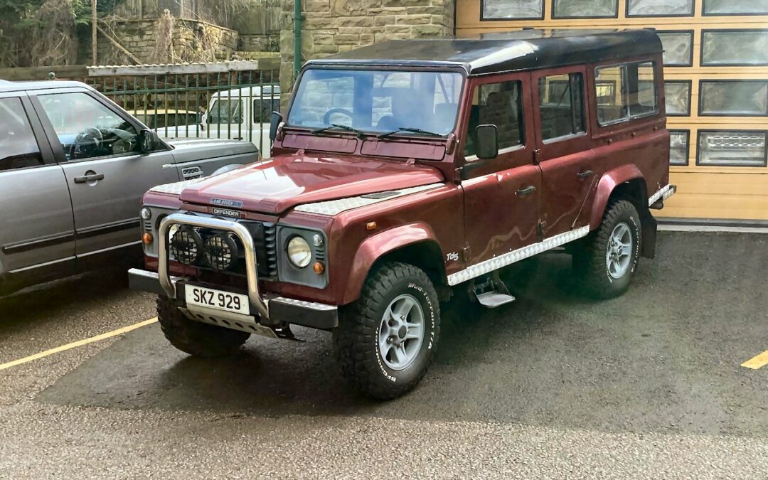 Ready for collection – 2001 Defender 110 County