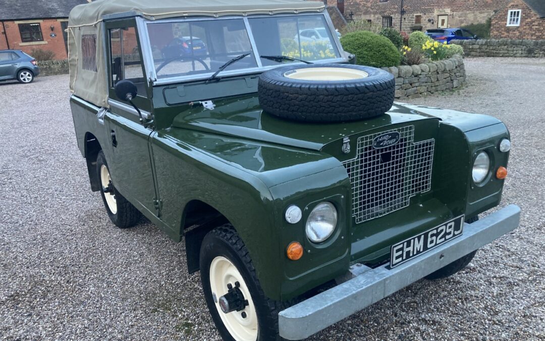 1970 Land Rover Series IIA – Delivered to Nigel in Derbyshire