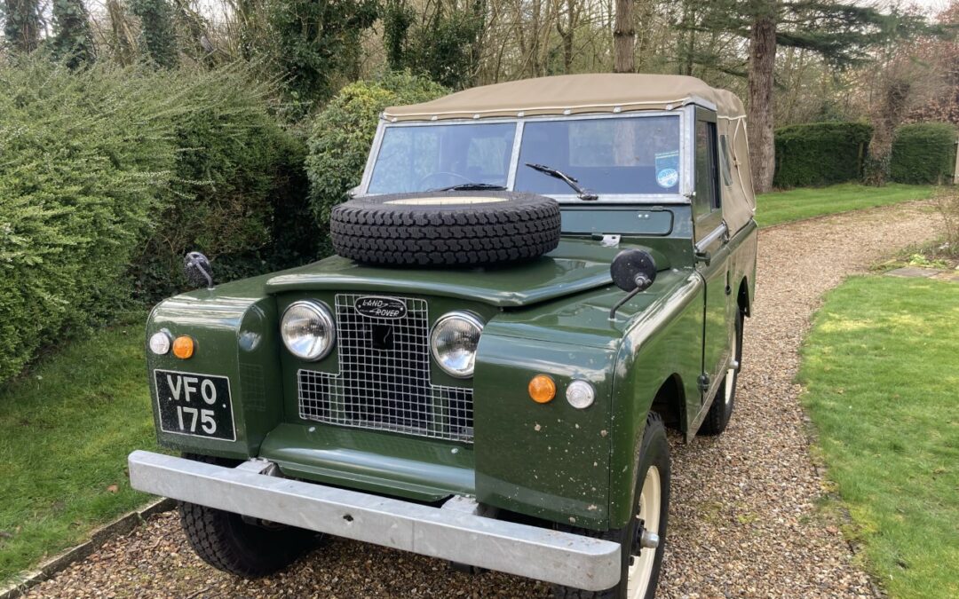 1959 Land Rover Series II – Delivered to Adrian in Dorset