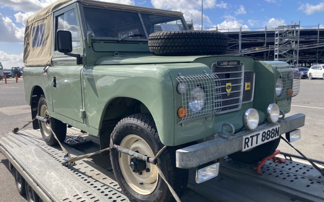 1974 Land Rover Series 3 – On it’s way to Mexico