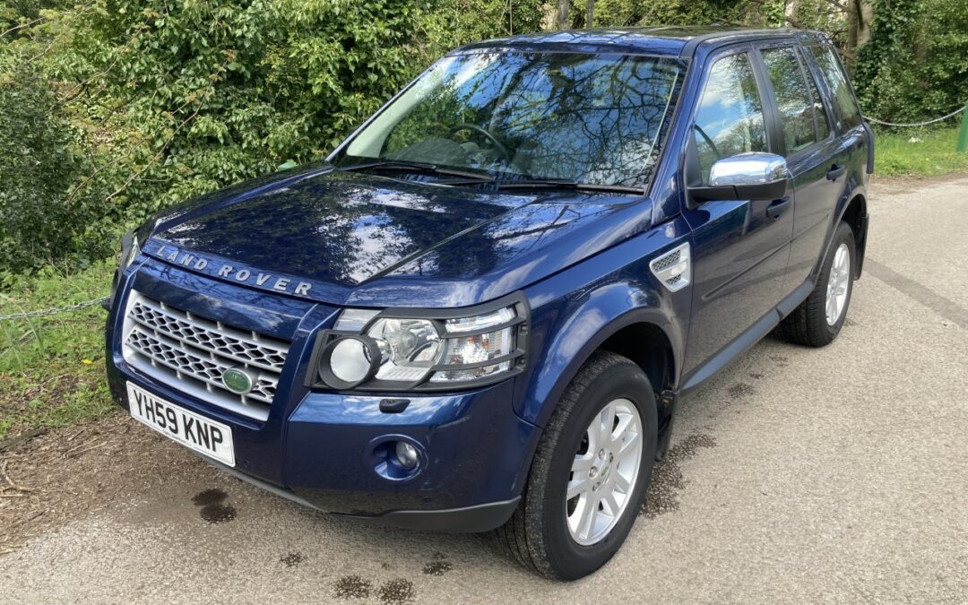 Low mileage Freelander 2 XS – Purchased by Pamela in Cumbria