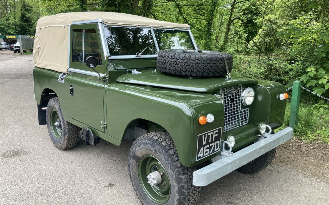 1966 Series IIA Land Rover – Purchased by Nick in Surrey
