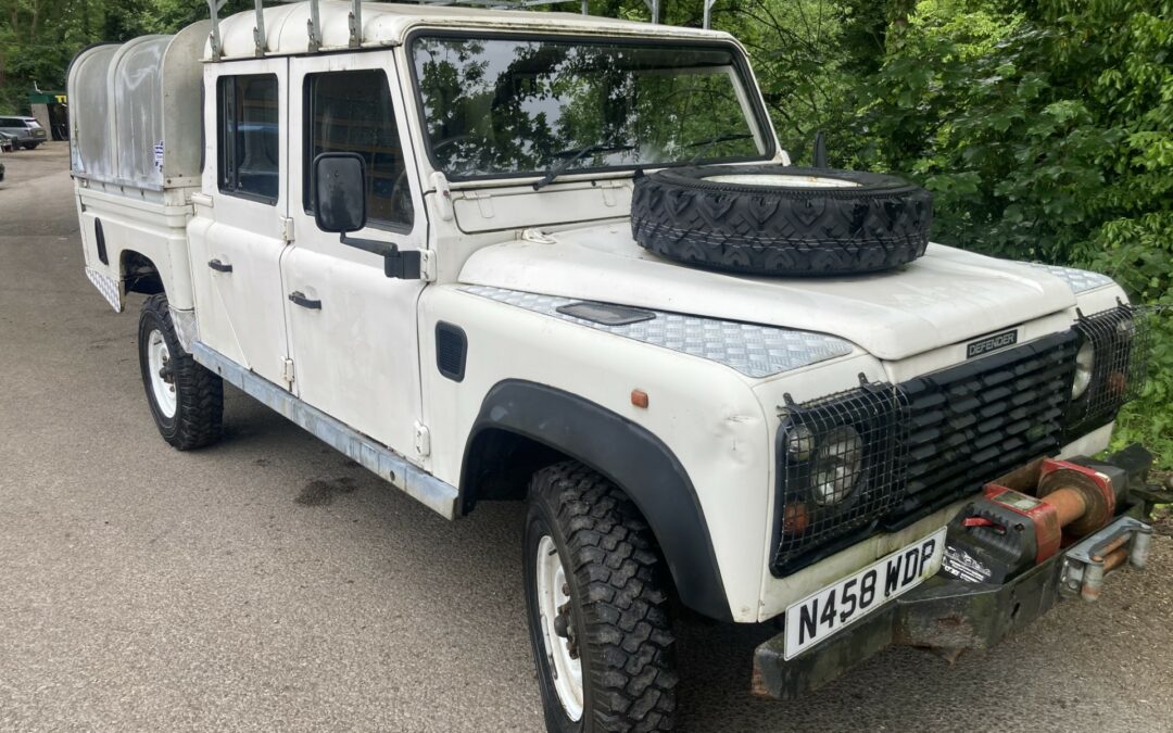 New arrival – 1995 Defender 130 – Project – USA exportable !