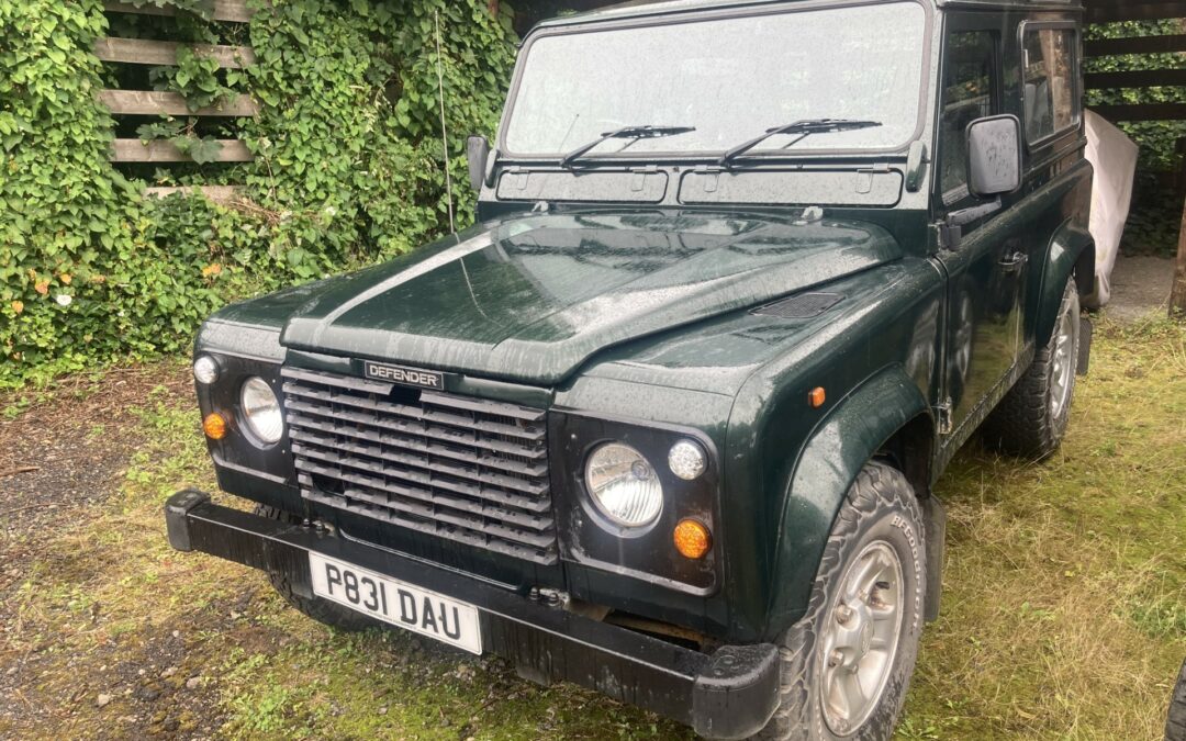 New arrival – 1996 Defender – Galvanised chassis
