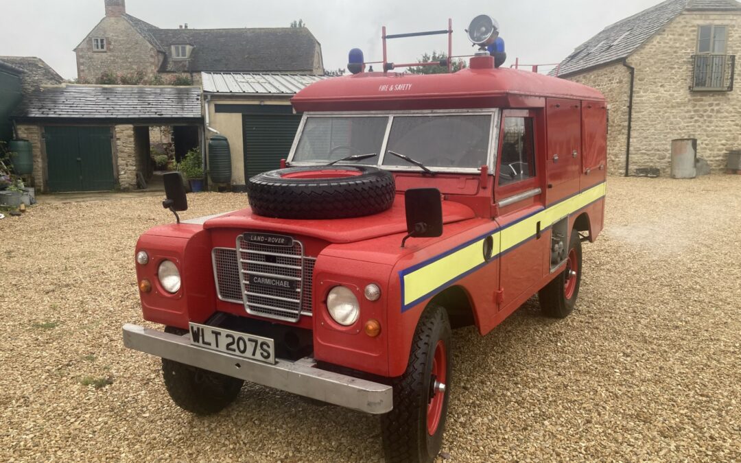 Land Rover Fire Engine – Delivered to Oxfordshire