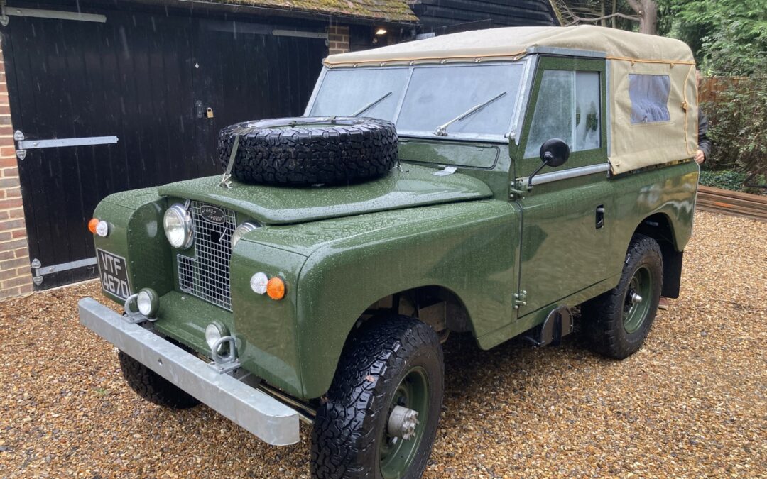 1965 Land Rover Series IIA – Delivered to Nick in Surrey