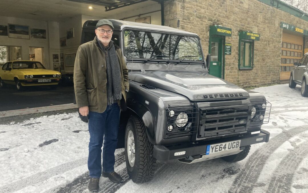 2014 Land Rover defender XS – Collected by Alan from Ross-shire