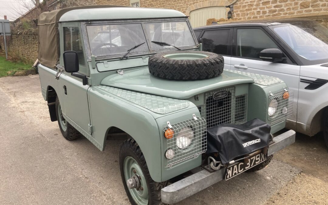 1981 Land Rover Truck Cab – Delivered to Shaun in Somerset