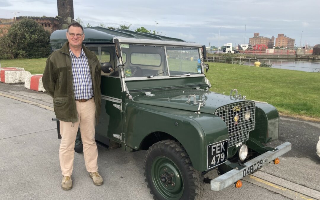 1949 Land Rover Series 1 – On it’s way to Jeff in County Down – Northern Ireland