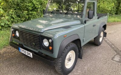 New Arrival – 2010 Defender 90 Truck Cab – 45,000 miles from new