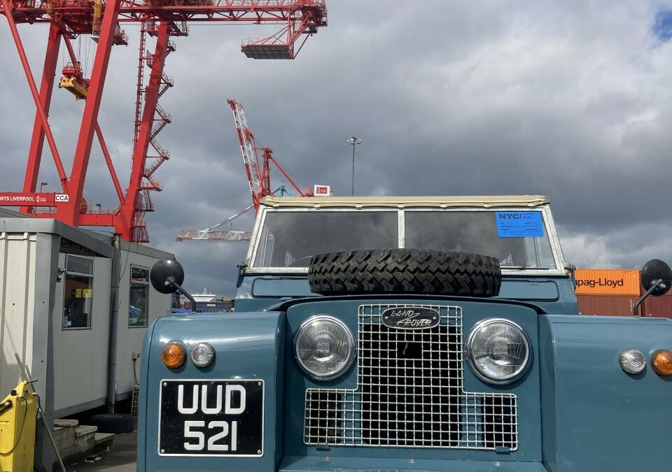 1962 Land Rover Series 2A – On its way Giulietta and Alex in Connecticut