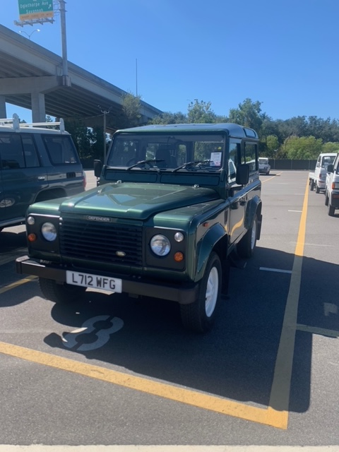 1994 Defender – Arrives safely with Antonia in Alabama !!